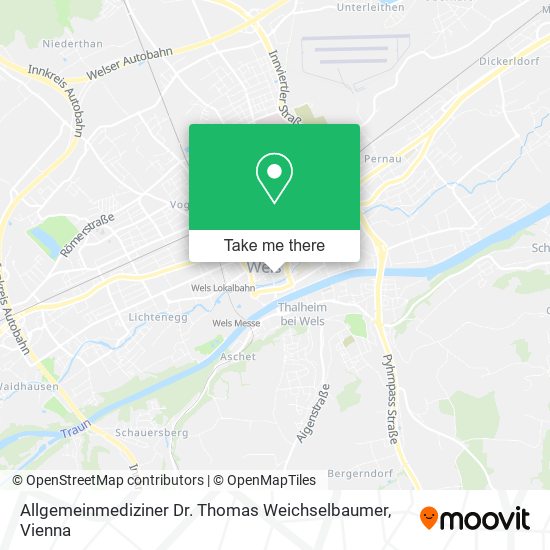 Allgemeinmediziner Dr. Thomas Weichselbaumer map