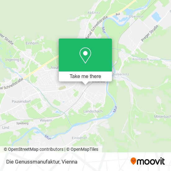 Die Genussmanufaktur map