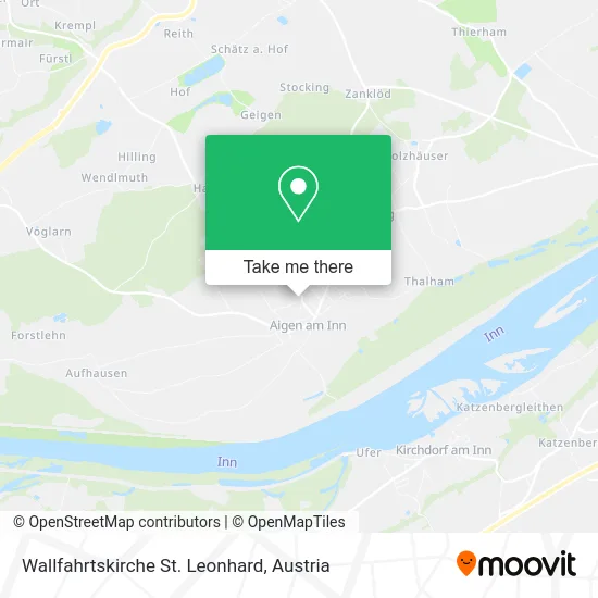 Wallfahrtskirche St. Leonhard map