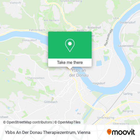 Ybbs An Der Donau Therapiezentrum map