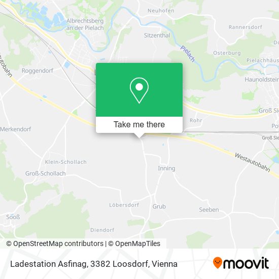 Ladestation Asfinag, 3382 Loosdorf map