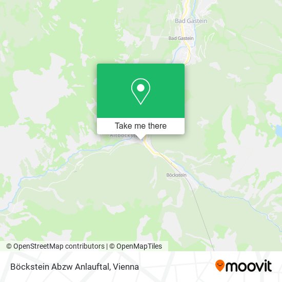 Böckstein Abzw Anlauftal map