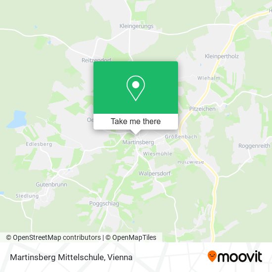 Martinsberg Mittelschule map