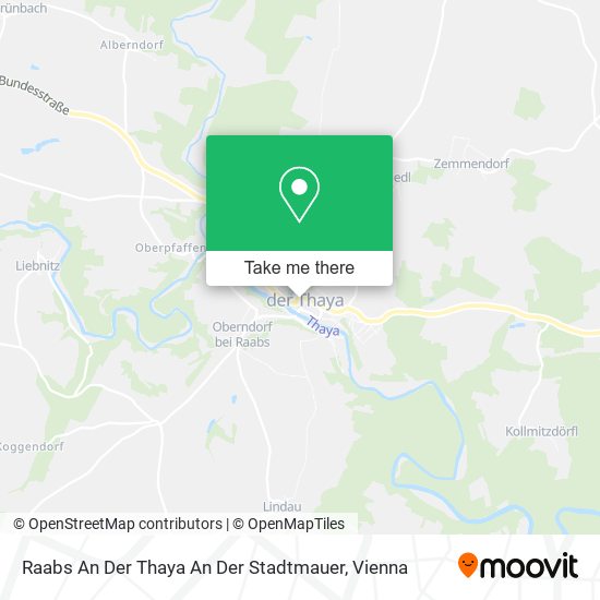 Raabs An Der Thaya An Der Stadtmauer map