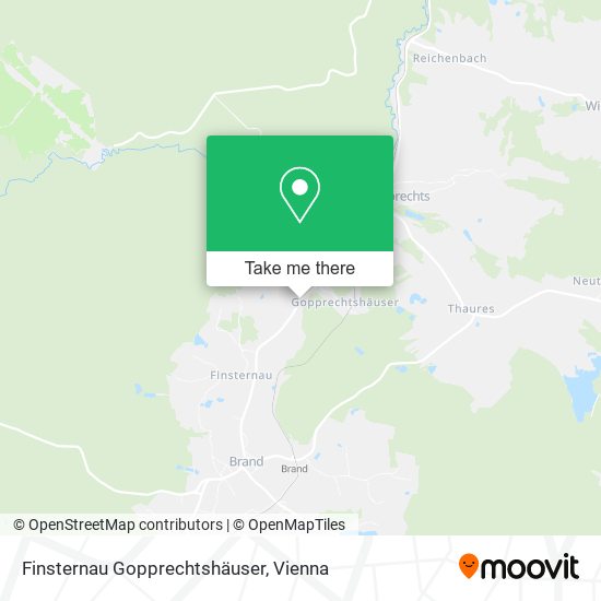 Finsternau Gopprechtshäuser map