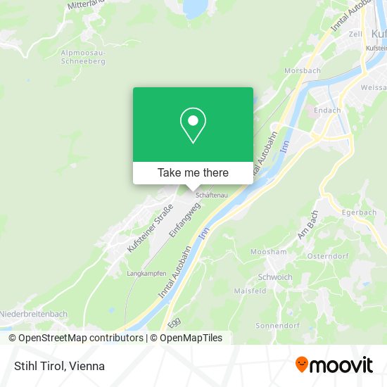 Stihl Tirol map