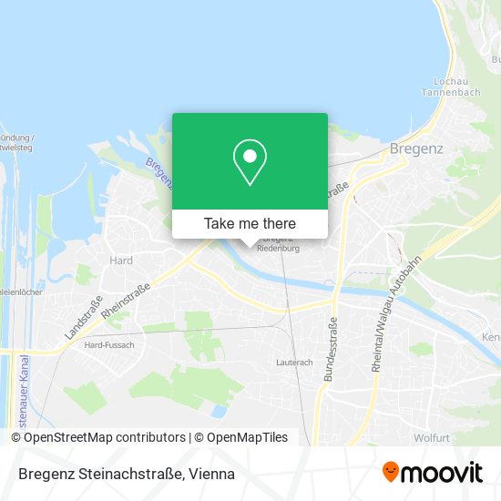 Bregenz Steinachstraße map