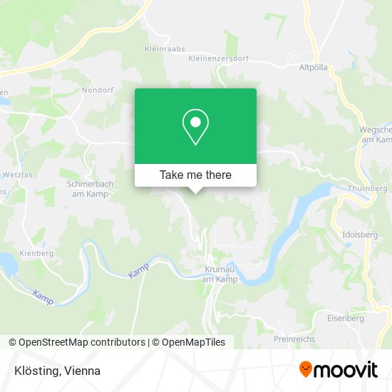 Klösting map