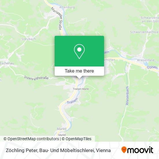 Zöchling Peter, Bau- Und Möbeltischlerei map