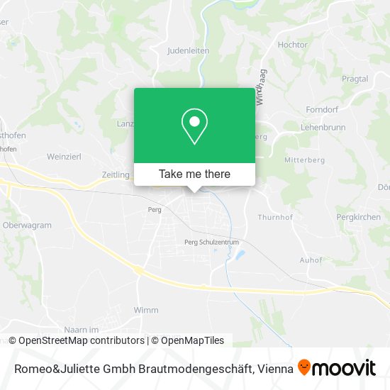 Romeo&Juliette Gmbh Brautmodengeschäft map