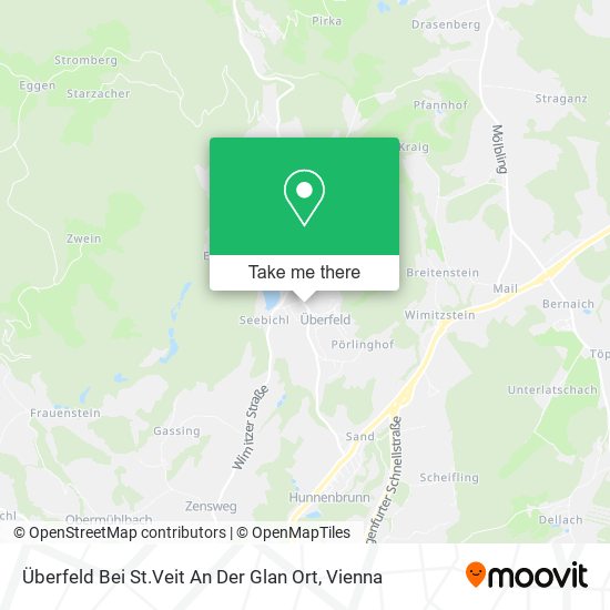 Überfeld Bei St.Veit An Der Glan Ort map