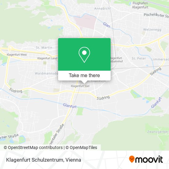 Klagenfurt Schulzentrum map