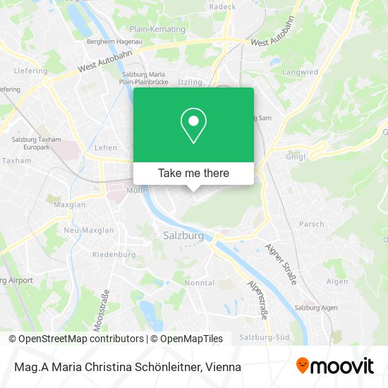 Mag.A Maria Christina Schönleitner map