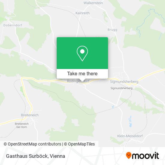 Gasthaus Surböck map