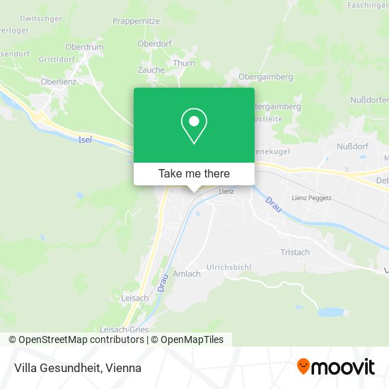 Villa Gesundheit map