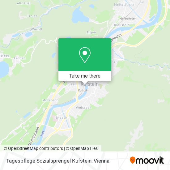 Tagespflege Sozialsprengel Kufstein map