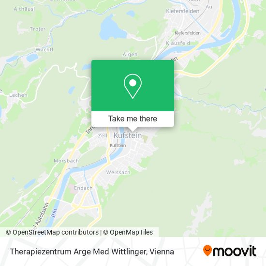 Therapiezentrum Arge Med Wittlinger map