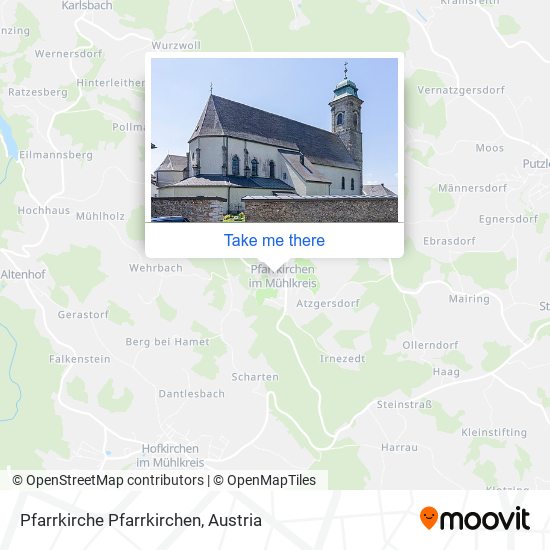 Pfarrkirche Pfarrkirchen map