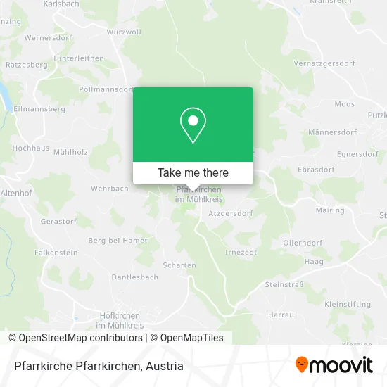 Pfarrkirche Pfarrkirchen map