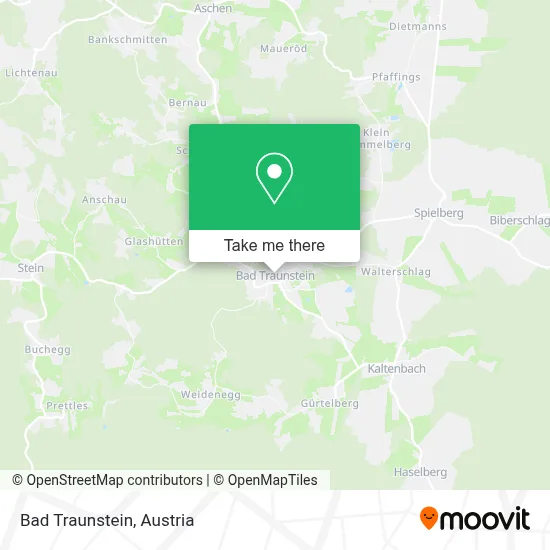 Bad Traunstein map