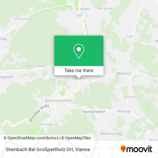 Steinbach Bei Großpertholz Ort map