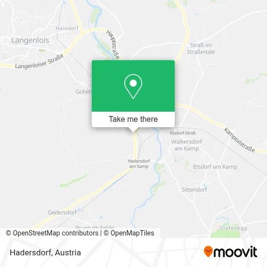 Hadersdorf map