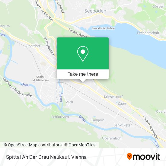 Spittal An Der Drau Neukauf map