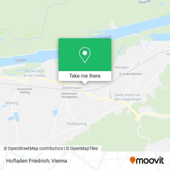 Hofladen Friedrich map