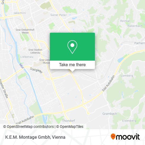 K.E.M. Montage Gmbh map