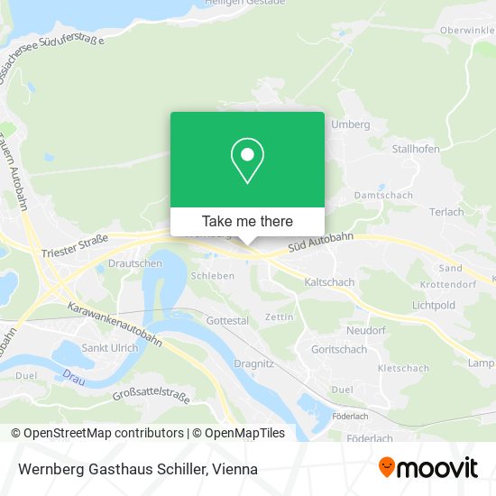 Wernberg Gasthaus Schiller map