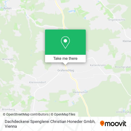 Dachdeckerei Spenglerei Christian Honeder Gmbh map