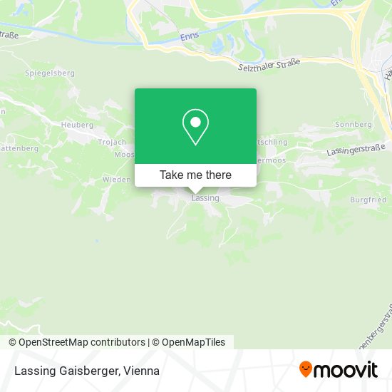 Lassing Gaisberger map