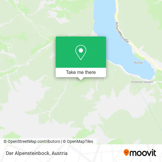 Der Alpensteinbock map