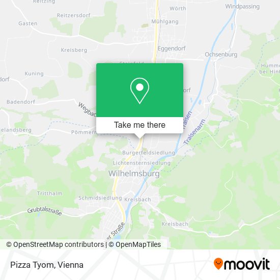 Pizza Tyom map