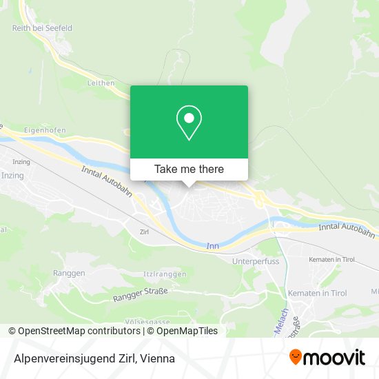 Alpenvereinsjugend Zirl map