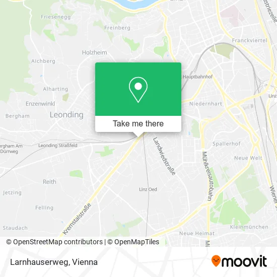 Larnhauserweg map