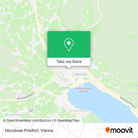 Mondsee Prielhof map