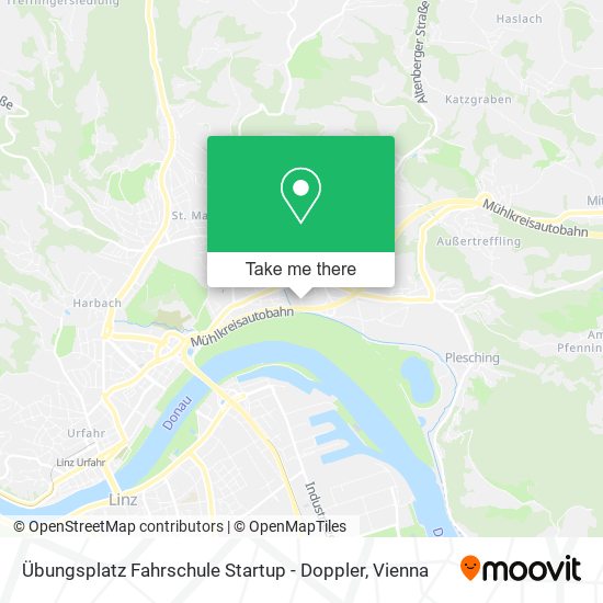 Übungsplatz Fahrschule Startup - Doppler map