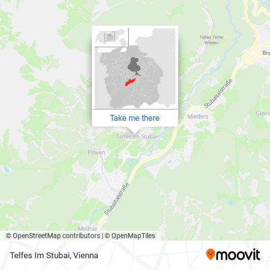 Telfes Im Stubai map