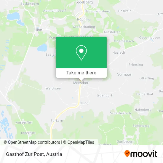Gasthof Zur Post map