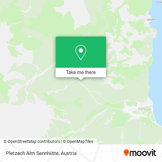 Pletzach Alm Sennhütte map