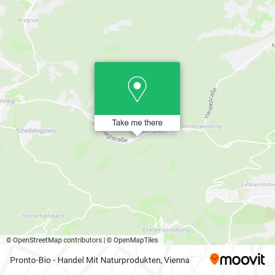 Pronto-Bio - Handel Mit Naturprodukten map