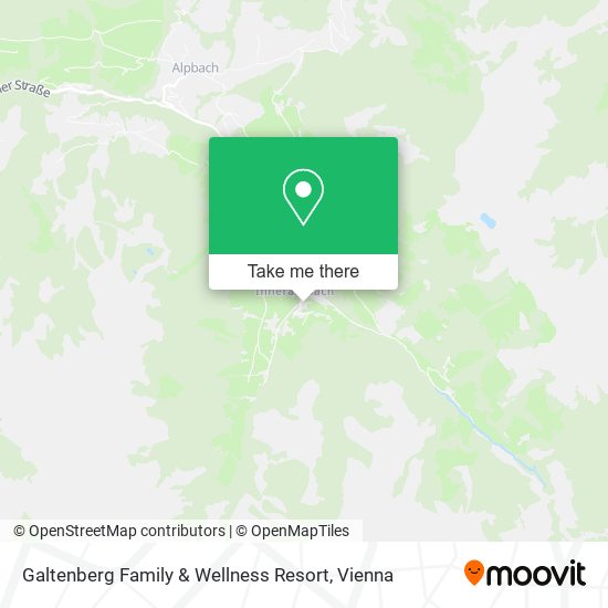 Galtenberg Family & Wellness Resort map