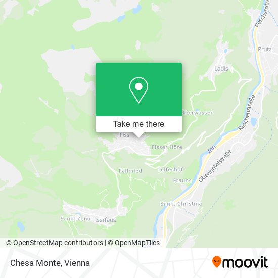 Chesa Monte map