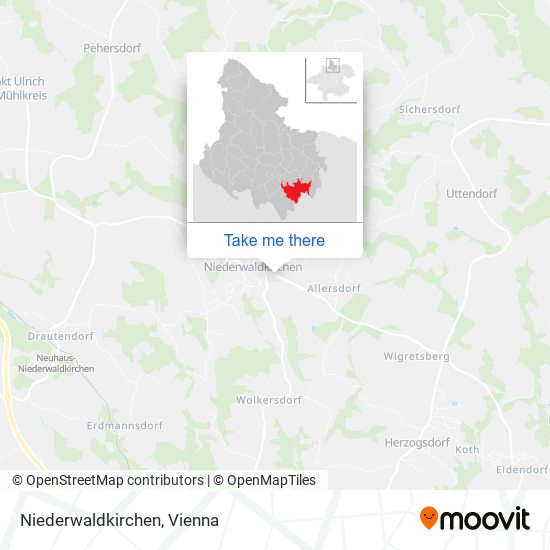 Niederwaldkirchen map