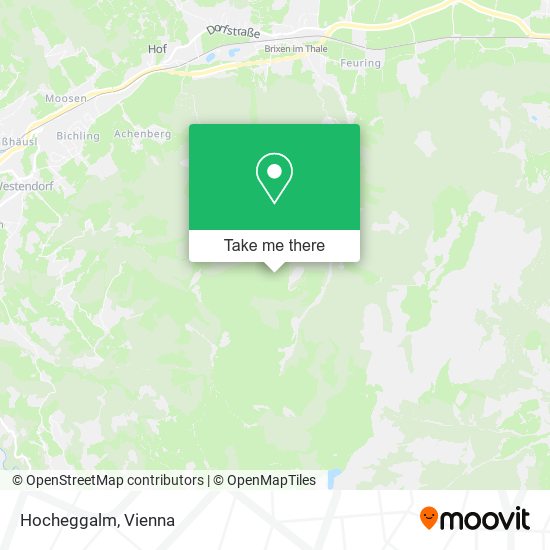 Hocheggalm map