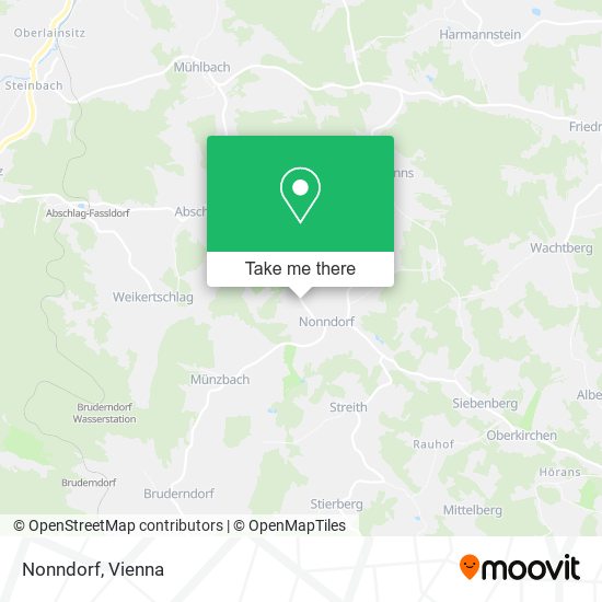 Nonndorf map