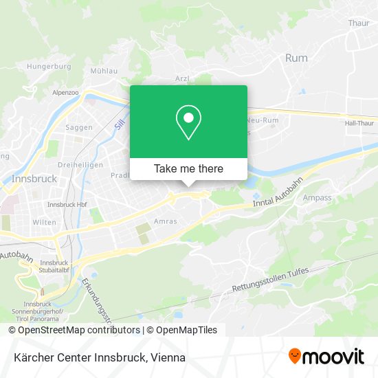 Kärcher Center Innsbruck map