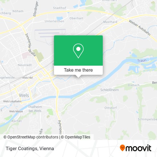 Tiger Coatings map