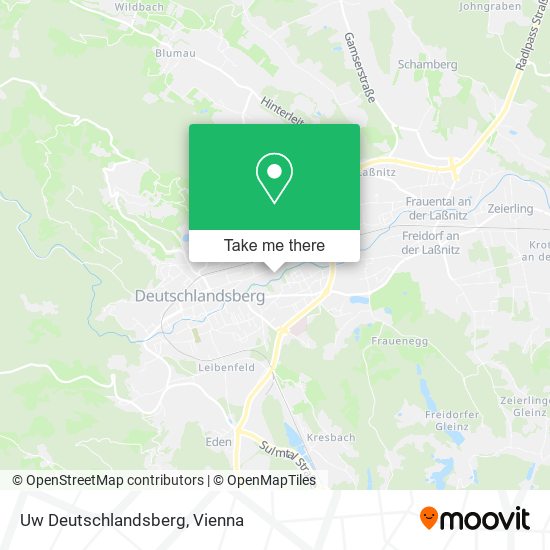 Uw Deutschlandsberg map